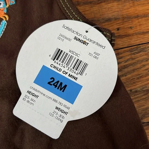 NWT Child Of Mine Tank Onsie - Picture 3 of 5